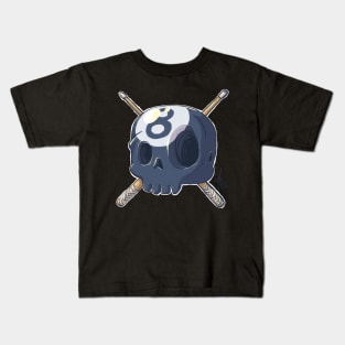 Skull Eightball v2 Kids T-Shirt